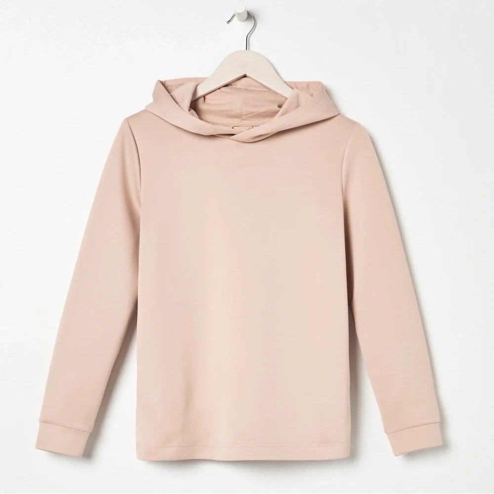 NWT Beige hoodie size XS/S - Picture 3 of 4